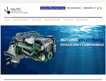 Tablet Screenshot of nauticservicesitges.com